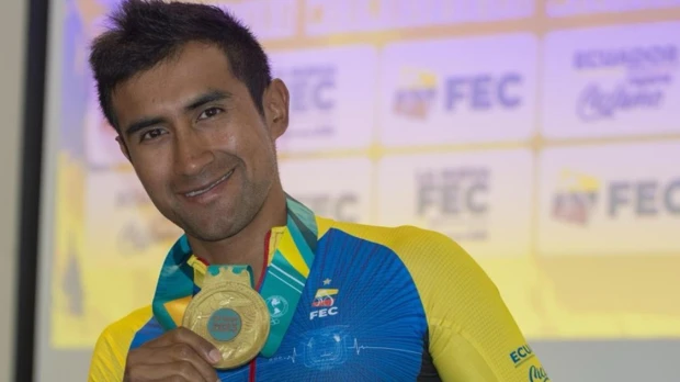 Jhonatan Narváez no participará en el Mundial de Ciclismo