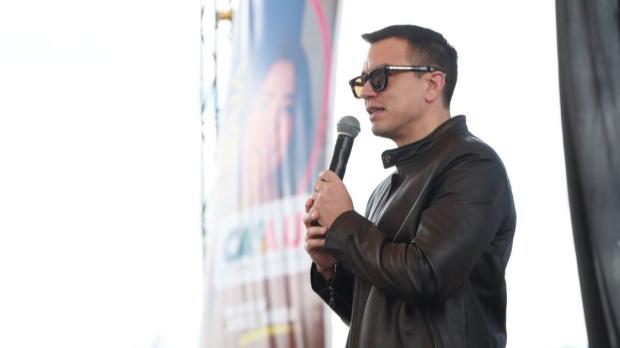 El secretario general de la organización, Haitham Al Ghais, se reunió con Fernando Santos, ministro de Energía y Mina / Foto: EFE