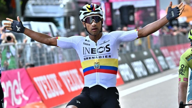 Narváez volvió a escribir su nombre en el Giro de Italia
