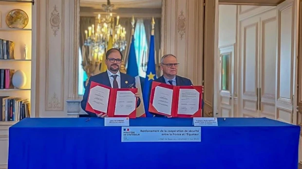 Ecuador y Francia refuerzan cooperación en seguridad