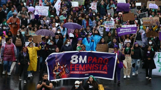 Una marea violeta de mujeres marchó contra violencia y desigualdad
