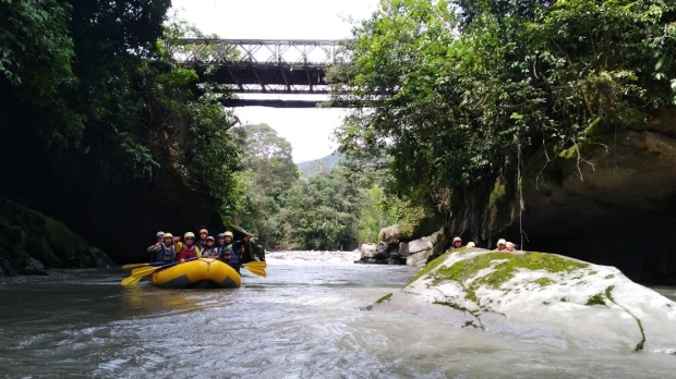 El río Tutanangoza, una belleza oculta en Morona Santiago