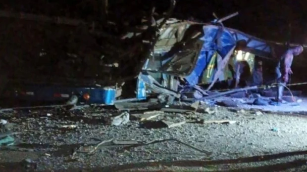Embajada confirma que había 22 ecuatorianos en autobús accidentado en Panamá