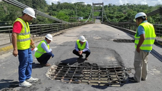 El puente Puerto Napo será intervenido