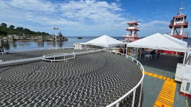 Brasil empezó a instalar 1.100 kilómetros de cables de fibra óptica bajo el río Amazonas