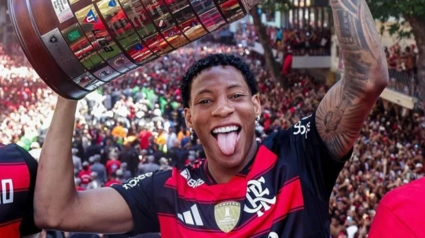 Gonzalo Plata quedó campeón de la Copa Libertadores con Flamengo
