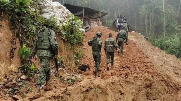 8 cadáveres fueron hallados en mina en Camilo Ponce Enríquez