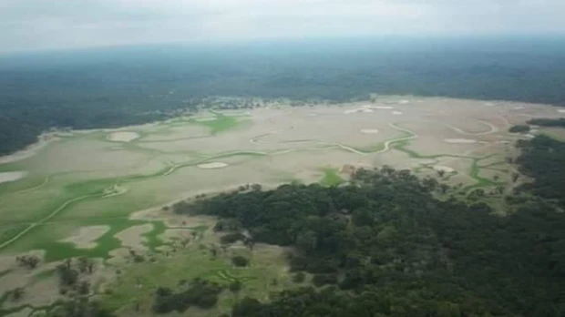 Las 14 lagunas del Cuyabeno atraviesan una grave sequía