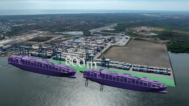 DP World amplía muelle en Posorja para aumentar capacidad portuaria