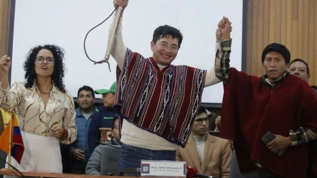Alcalde de Riobamba, John Vinueza, fue destituido 