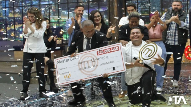 Henry Alvarado ganó MasterChef Ecuador IV