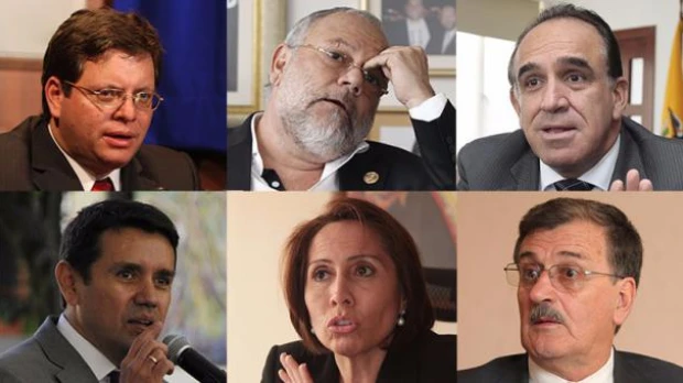Seis exministros de Estado están en la mira de la Fiscalía o la Contraloría