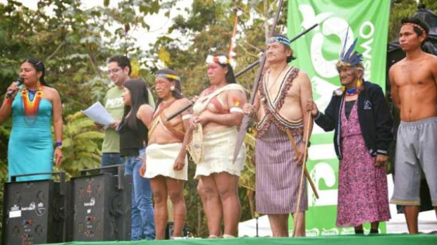 Las nacionalidades y pueblos expusieron su cultura en Pastaza