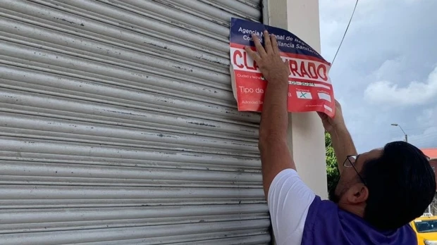 Supermercado en Sucúa fue clausurado por presencia de cucarachas