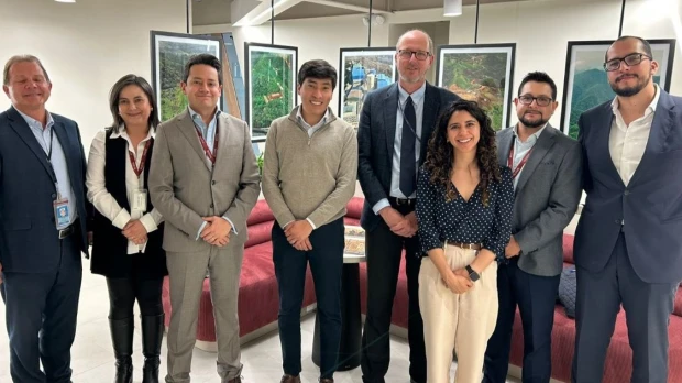 El embajador de Canadá conoció avances del proyecto Curipamba-El Domo