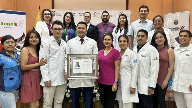 Hospital General de Macas recibió reconocimiento Angels 