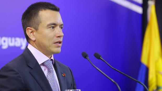 El secretario general de la organización, Haitham Al Ghais, se reunió con Fernando Santos, ministro de Energía y Mina / Foto: EFE