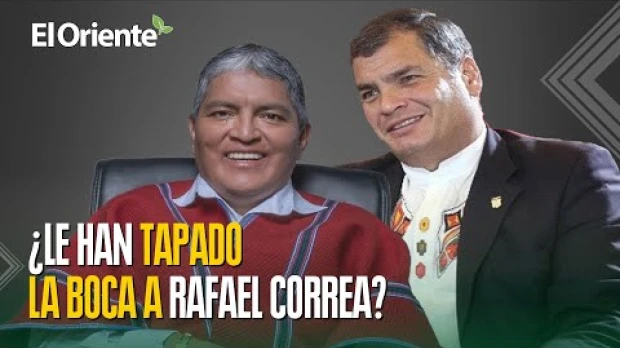 Chango asegura que le ha tapado la boca a Rafael Correa  