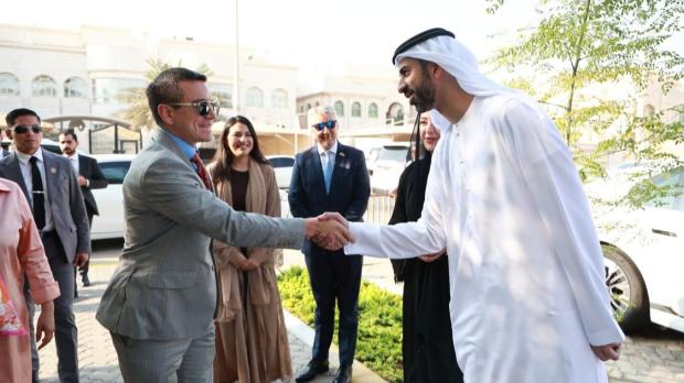 El secretario general de la organización, Haitham Al Ghais, se reunió con Fernando Santos, ministro de Energía y Mina / Foto: EFE