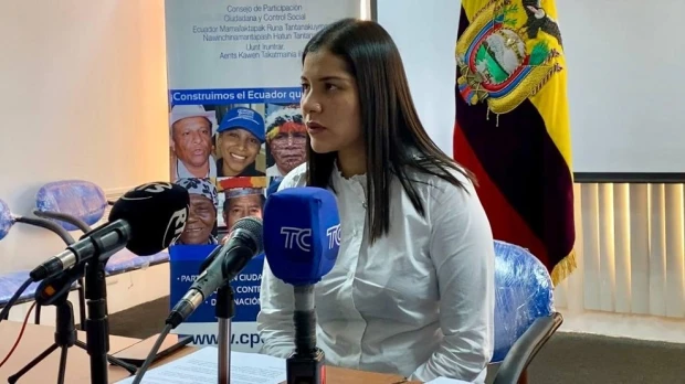 Sofía Almeida fue removida como presidenta del CPCCS
