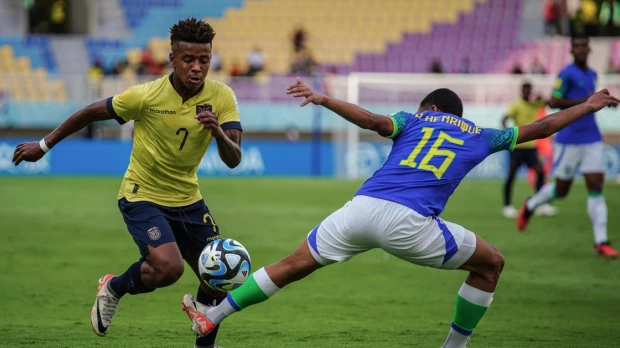 Ecuador cayó 1-3 frente a Brasil y quedó afuera del Mundial Sub-17