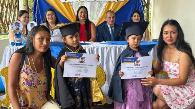 601 niños culminan programa de desarrollo infantil en Pastaza