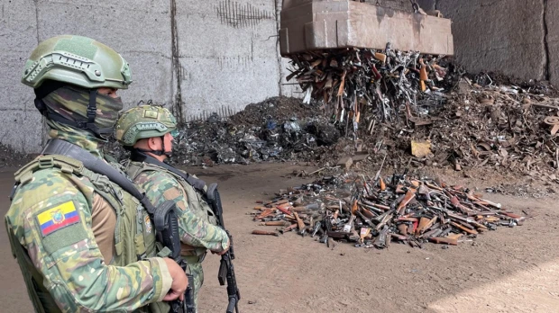 Las Fuerzas Armadas destruyeron 3.337 armas