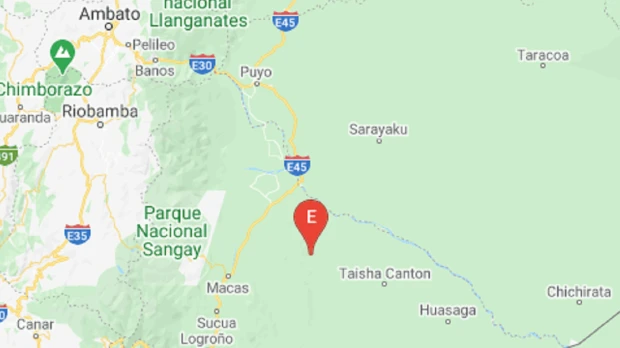 Sismo de 3,75 grados en Morona Santiago