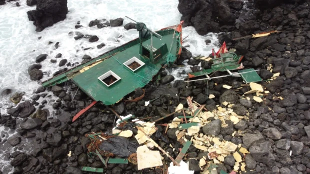Galápagos: Embarcación pesquera se siniestró 