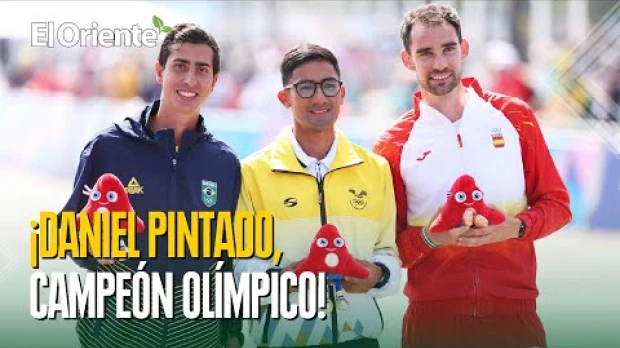 Daniel Pintado, primera medalla de oro para Ecuador en París 2024