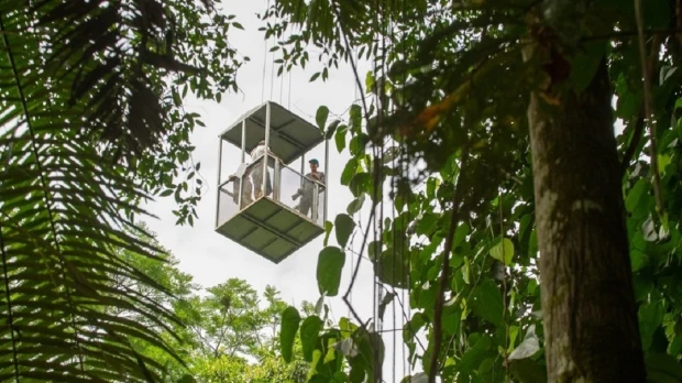 Sacha Lodge salió en National Geographic