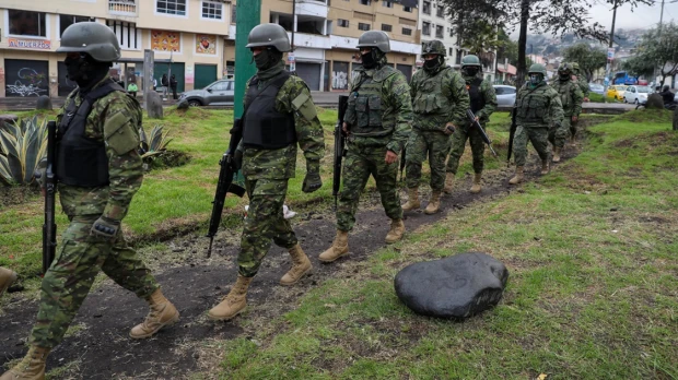 Más de 7.500 detenidos, 241 por terrorismo, durante el estado de excepción en Ecuador