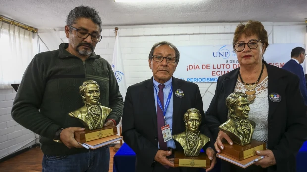 Equipo de El Comercio asesinado en Mataje en 2018 recibió un homenaje