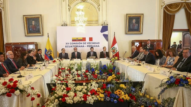 Ecuador y Perú suscriben el Plan de Acción de Loja 2022, con 51 compromisos