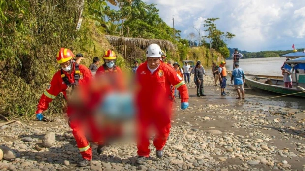 Perú: 8 personas murieron en el naufragio de una canoa en la Amazonía