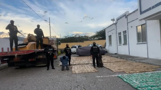 La Policía incautó más de una tonelada de marihuana en Imbabura