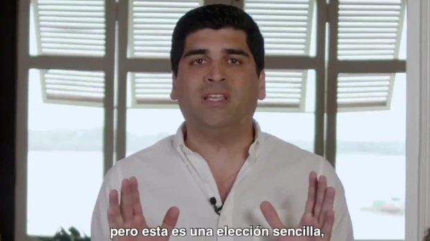 Exvicepresidente Otto Sonnenholzner pide voto por Guillermo Lasso sin nombrarlo