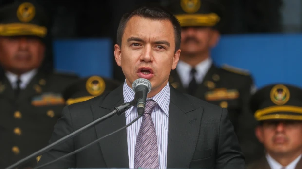 Noboa inicia un viaje a Estados Unidos y Canadá