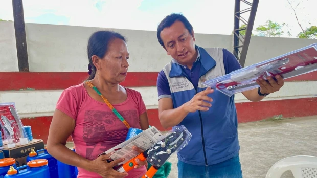 200 productores de Napo reciben herramientas e insumos para producción sostenible de café y cacao