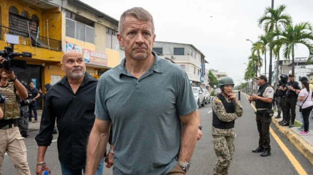 Erik Prince regresa a Ecuador para capacitar a fuerzas estatales 
