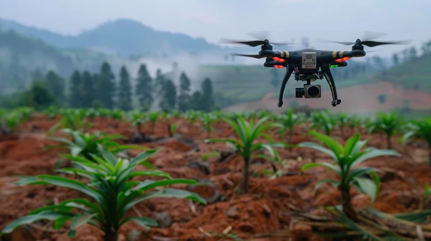 La siembra de semillas de un dron apunta a revolucionar la reforestación en Ecuador