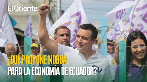 Este es el plan económico de Daniel Noboa para Ecuador