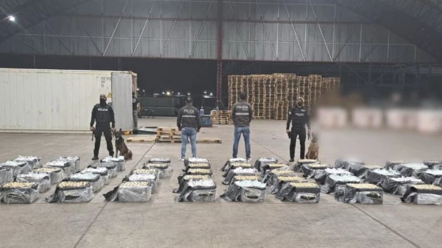 Ecuador ha decomisado 41,5 toneladas de droga en 2025