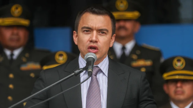 Noboa cumple 100 días en la Presidencia con "mano dura" contra el crimen