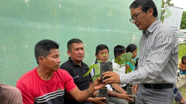 Plantas forestales, frutales y medicinales se producen en vivero comunitario en Misahuallí