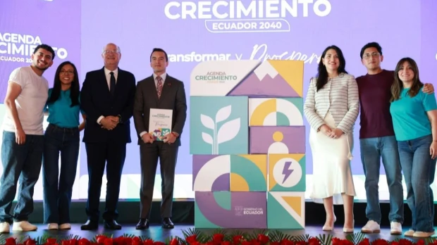 Gobierno presenta la Agenda de Crecimiento Ecuador 2040 con foco en inversión, empleo y estabilidad