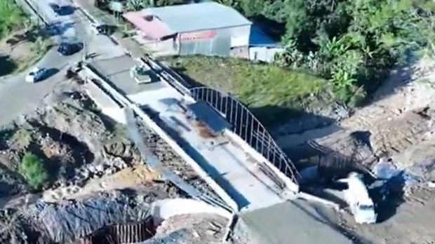 EcuaCorriente financia puente en Zamora Chinchipe