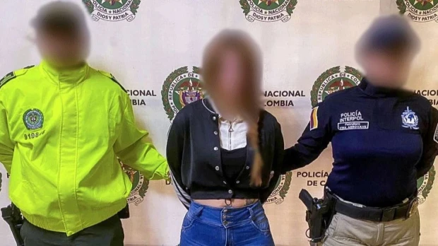 La exesposa de Junior Roldán fue detenida en Medellín