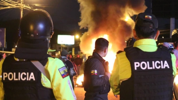 Ecuador registra cierres parciales de vías por protestas