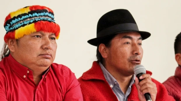 Fiscalía recibe denuncia contra Marlon Vargas y Leonidas Iza por presunta ocupación de tierras en Napo
